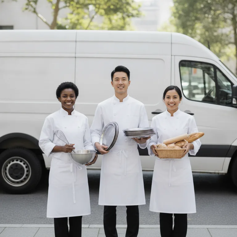 Catering team in The Bronx